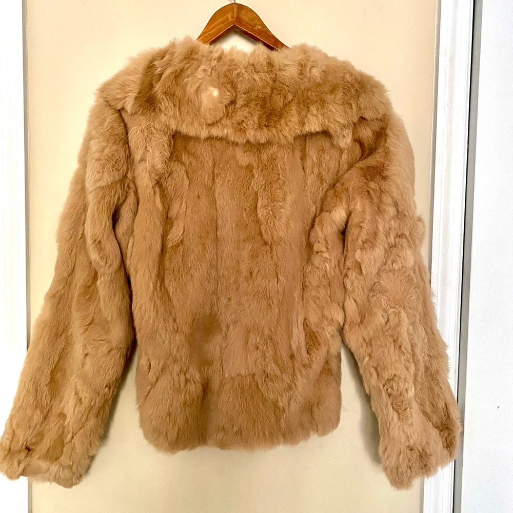 I00% Rabbit Fur Coat - Picture 4 of 5